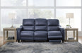 Mercomatic Sofa, Loveseat and Recliner in Ocean - PKG018557