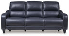 Mercomatic Sofa, Loveseat and Recliner in Ocean - PKG018557