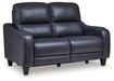 Mercomatic Sofa, Loveseat and Recliner in Ocean - PKG018557