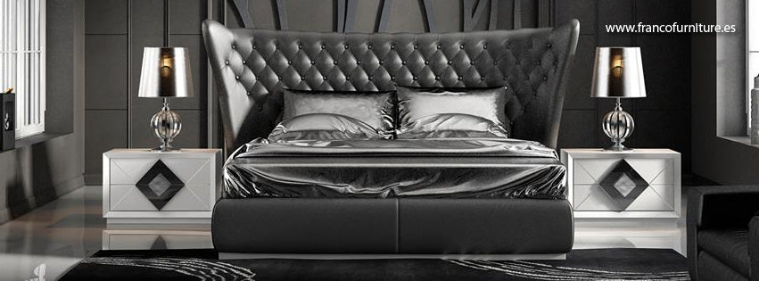 Miami Bed Queen - Lara Furniture