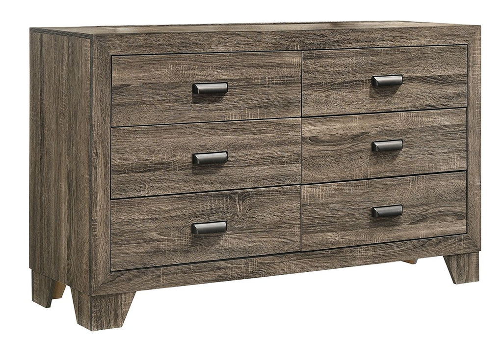 Millie Brown Dresser - B9200-1 - Lara Furniture