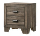 Millie Brown Nightstand - B9200-2 - Lara Furniture