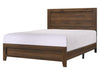 Millie Cherry Brown Full Panel Bed - B9250-F-BED - Lara Furniture