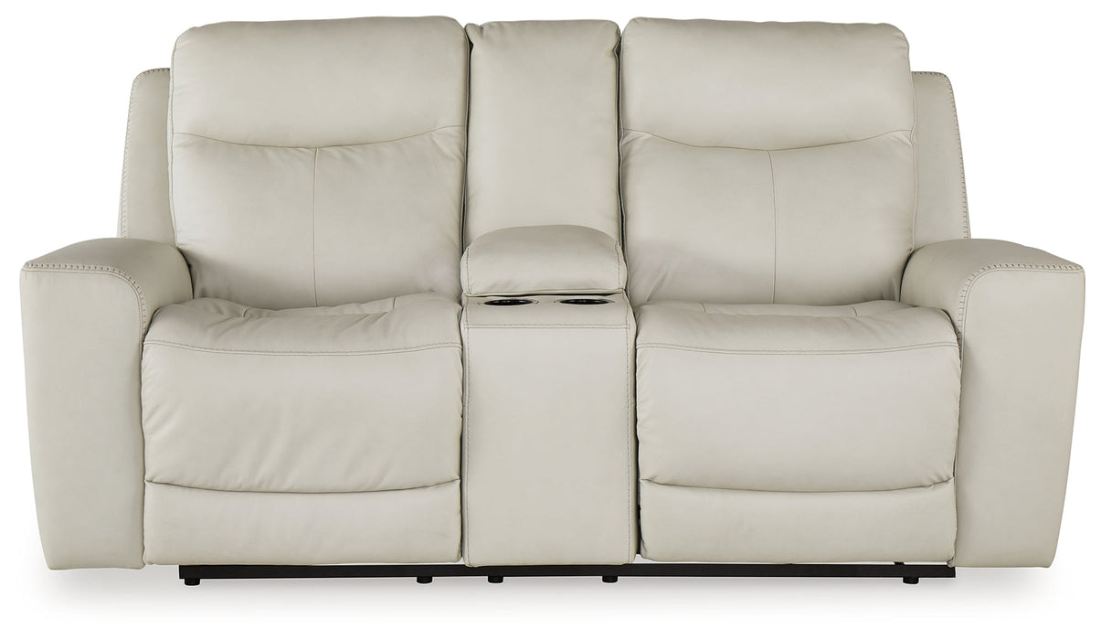 Mindanao Power Reclining Loveseat with Console - U5950518