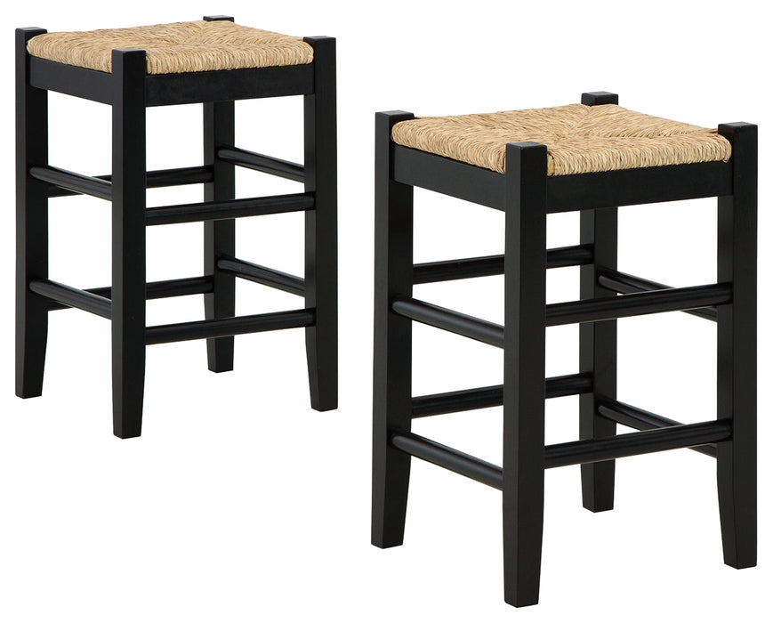 Mirimyn Counter Height Bar Stool (Set of 2) - D508-124 - Lara Furniture