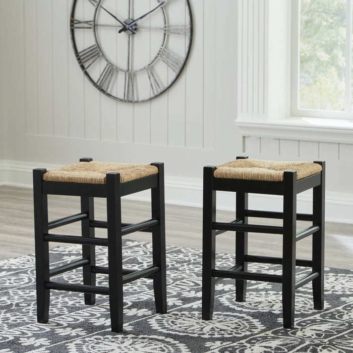 Mirimyn Counter Height Bar Stool (Set of 2) - D508-124 - Lara Furniture