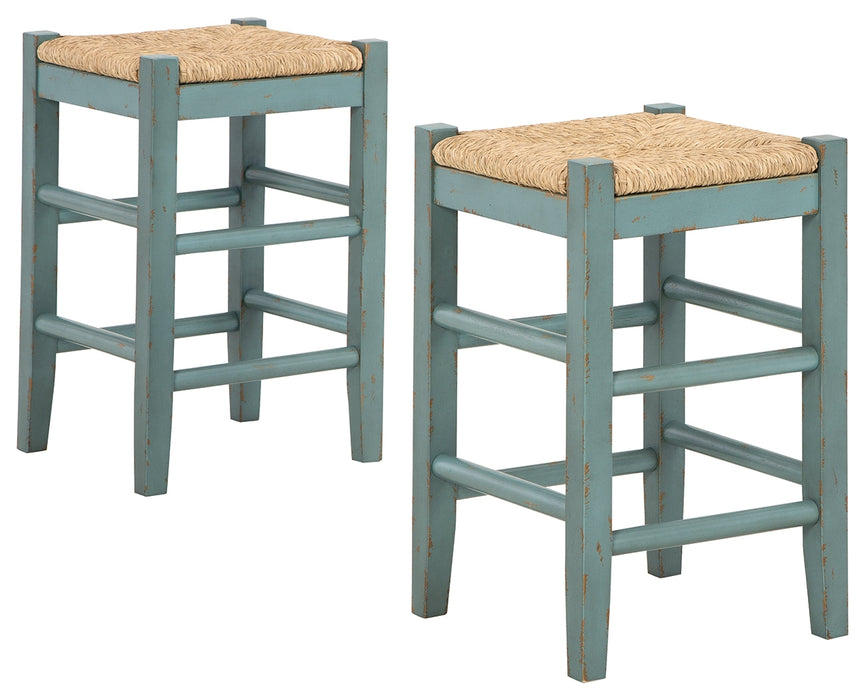 Mirimyn Counter Height Bar Stool (Set of 2) - D508-324 - Lara Furniture