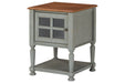 Mirimyn Gray/Brown Accent Cabinet - A4000382 - Lara Furniture