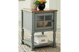 Mirimyn Gray/Brown Accent Cabinet - A4000382 - Lara Furniture