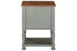 Mirimyn Gray/Brown Accent Cabinet - A4000382 - Lara Furniture