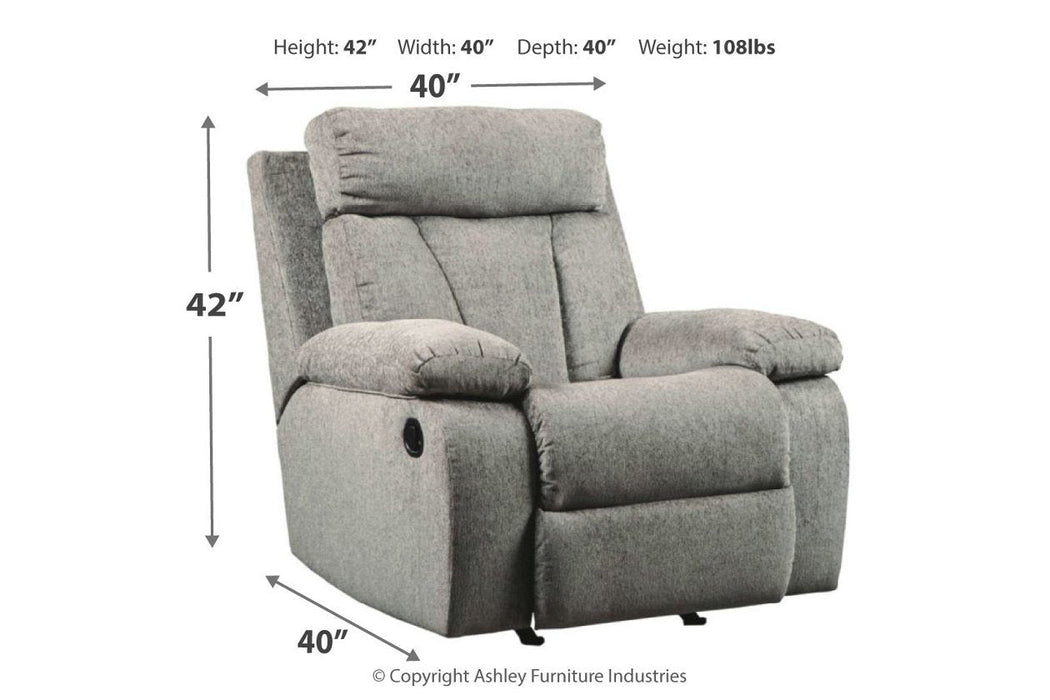 Mitchiner Fog Recliner - 7620425 - Lara Furniture