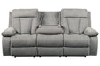 Mitchiner Fog Reclining Sofa with Drop Down Table - 7620489 - Lara Furniture