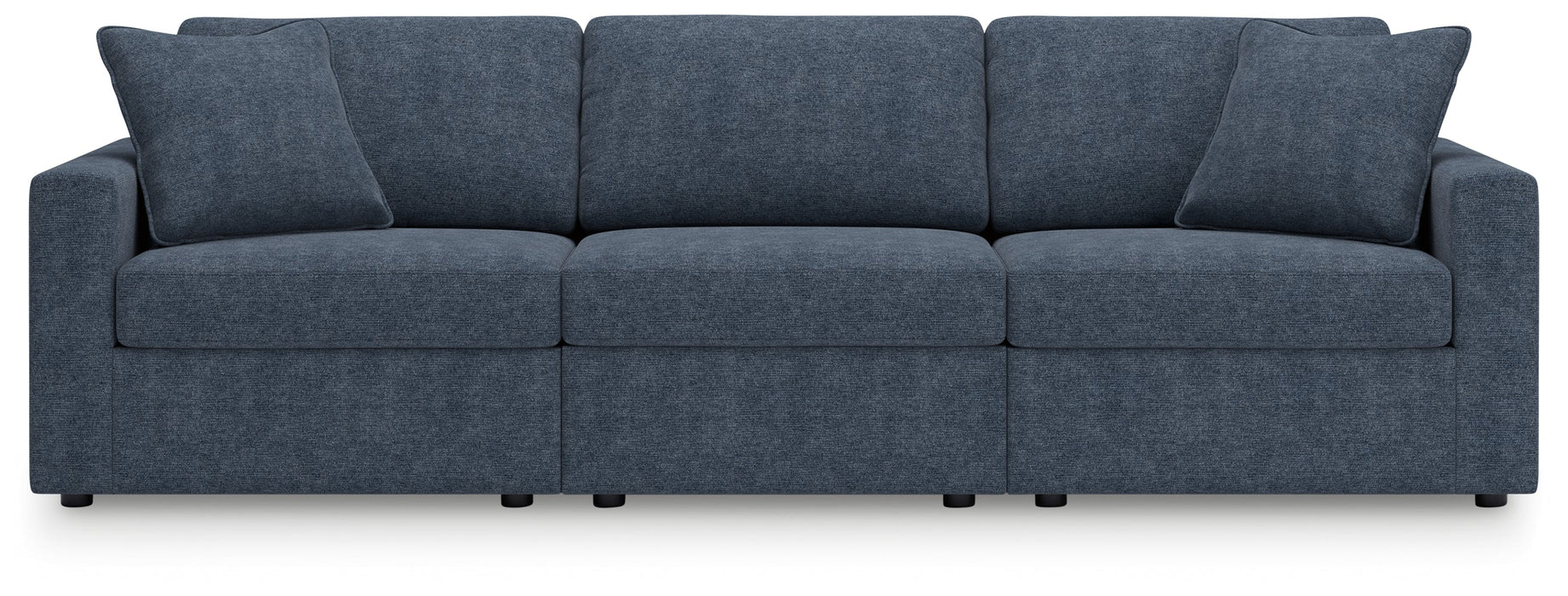 Modmax 3-Piece Sectional with Ottoman in Ink - PKG020714