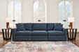 Modmax 3-Piece Sectional with Ottoman in Ink - PKG020714