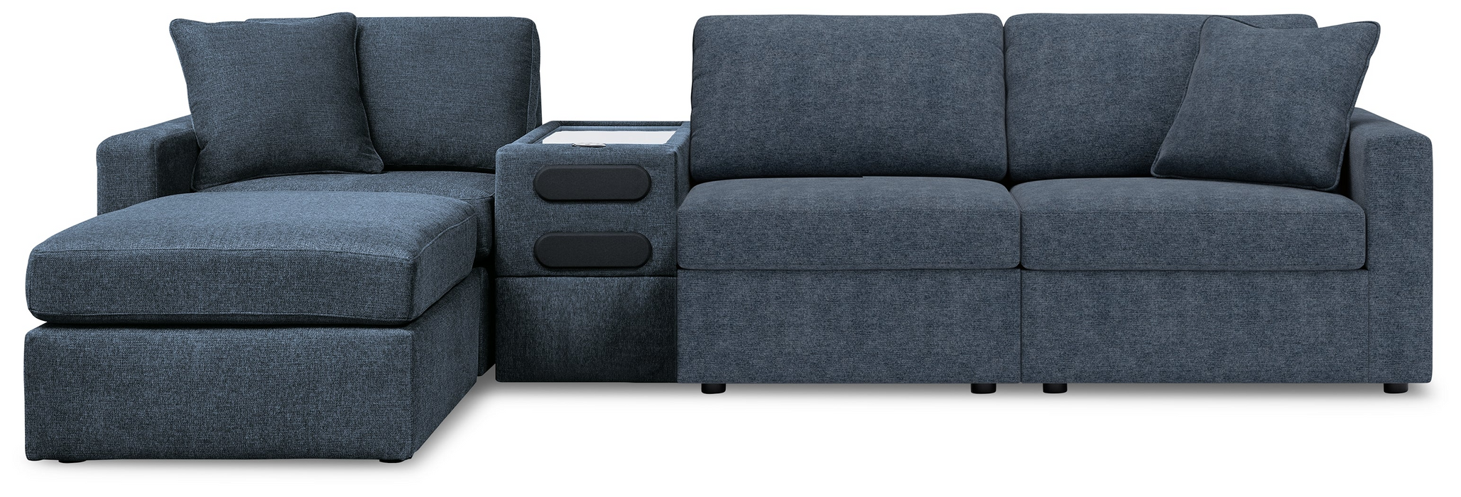 Modmax Ink 4-Piece Sectional with Ottoman