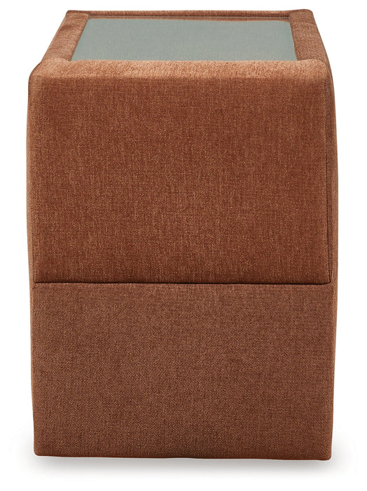 Modmax 8-Piece Sectional with Ottoman in Spice - PKG020742