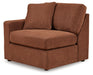 Modmax 8-Piece Sectional with Ottoman in Spice - PKG020742