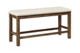 Moriville Beige Counter Height Dining Bench - D631-09 - Lara Furniture