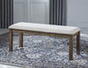 Moriville Beige Dining Bench - D631-00 - Lara Furniture