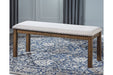 Moriville Beige Dining Bench - D631-00 - Lara Furniture