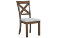 Moriville Beige Dining Chair (Set of 2) - D631-01 - Lara Furniture