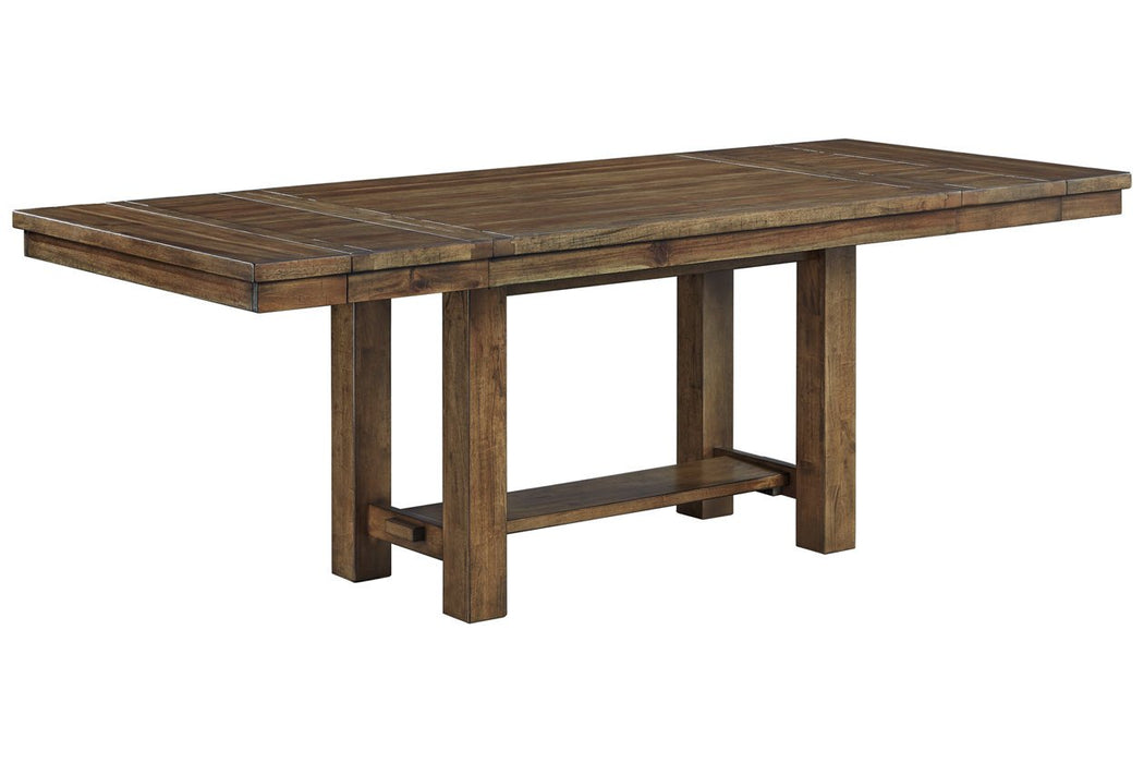 Moriville Grayish Brown Dining Extension Table - D631-45 - Lara Furniture