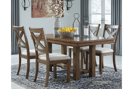 Moriville Grayish Brown Dining Extension Table - D631-45 - Lara Furniture