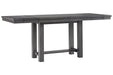 Myshanna Gray Counter Height Dining Extension Table - D629-32 - Lara Furniture