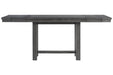 Myshanna Gray Counter Height Dining Extension Table - D629-32 - Lara Furniture