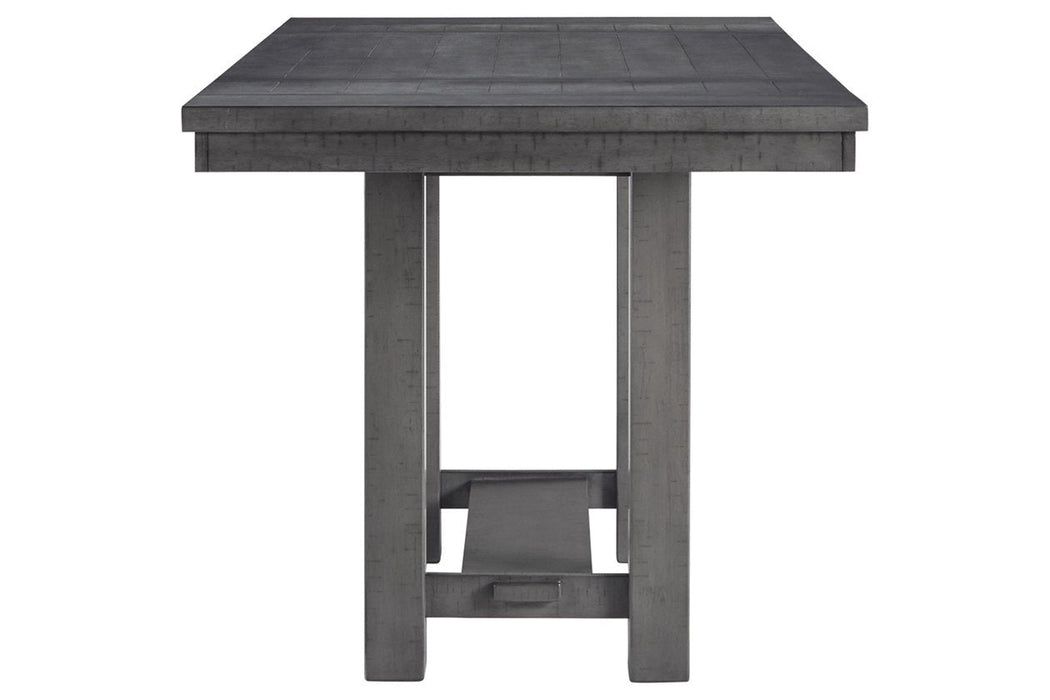 Myshanna Gray Counter Height Dining Extension Table - D629-32 - Lara Furniture