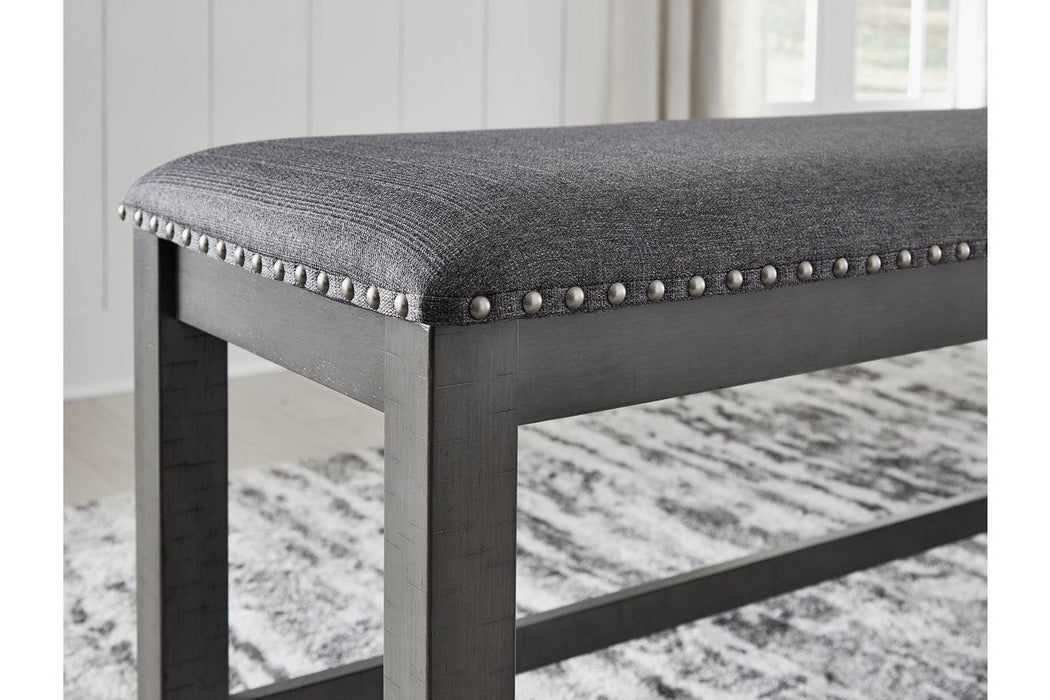 Myshanna Two-tone Gray Dining Bench - D629-09 - Lara Furniture