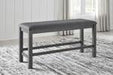 Myshanna Two-tone Gray Dining Bench - D629-09 - Lara Furniture