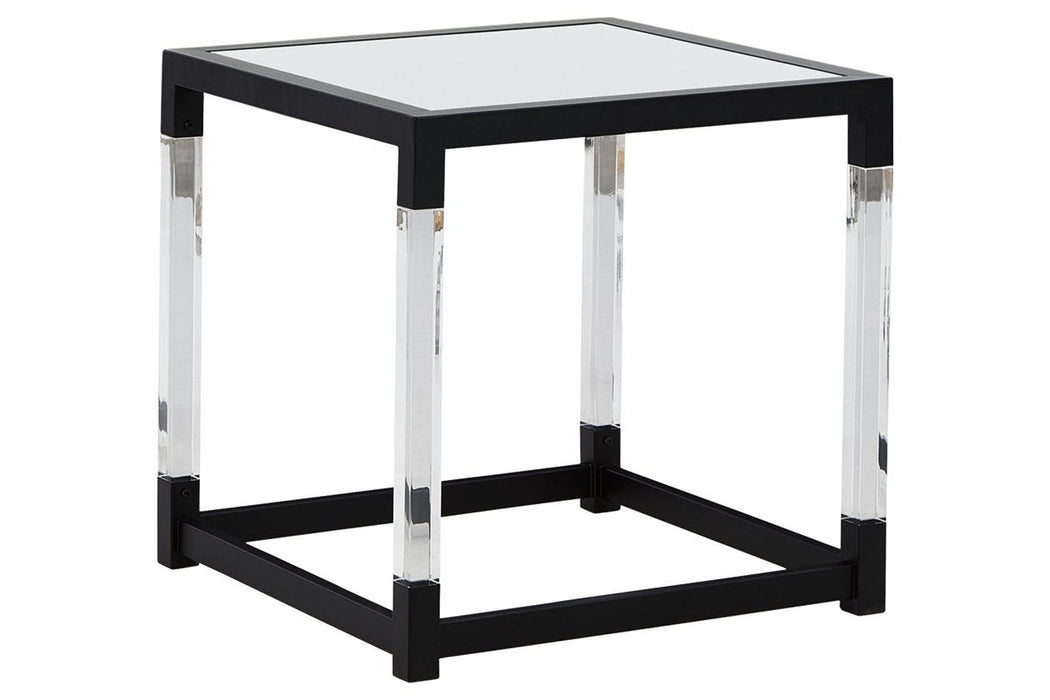 Nallynx Metallic Gray End Table - T197-2 - Lara Furniture