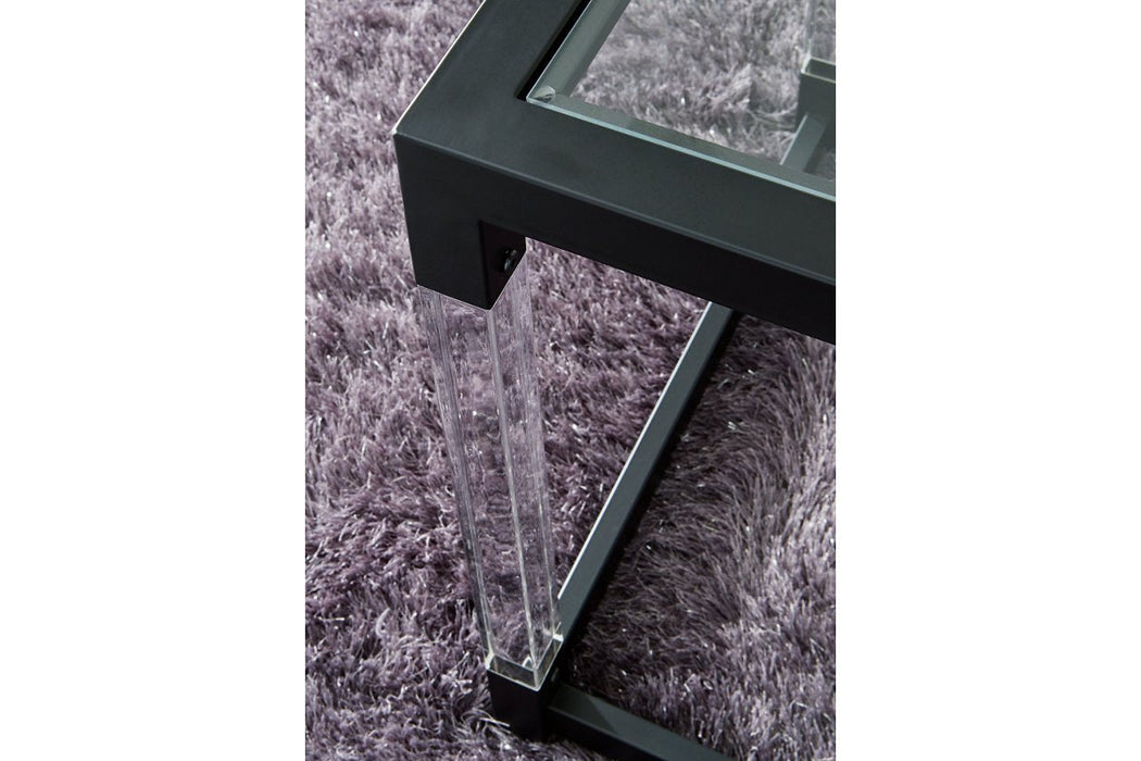 Nallynx Metallic Gray End Table - T197-2 - Lara Furniture