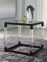 Nallynx Metallic Gray End Table - T197-2 - Lara Furniture