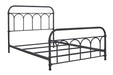 Nashburg Black Full Metal Bed - B280-672 - Lara Furniture