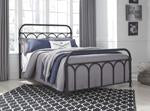 Nashburg Black Full Metal Bed - B280-672 - Lara Furniture