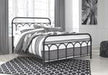 Nashburg Black Queen Metal Bed - B280-681 - Lara Furniture