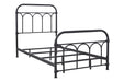 Nashburg Black Twin Metal Bed - B280-671 - Lara Furniture