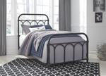 Nashburg Black Twin Metal Bed - B280-671 - Lara Furniture