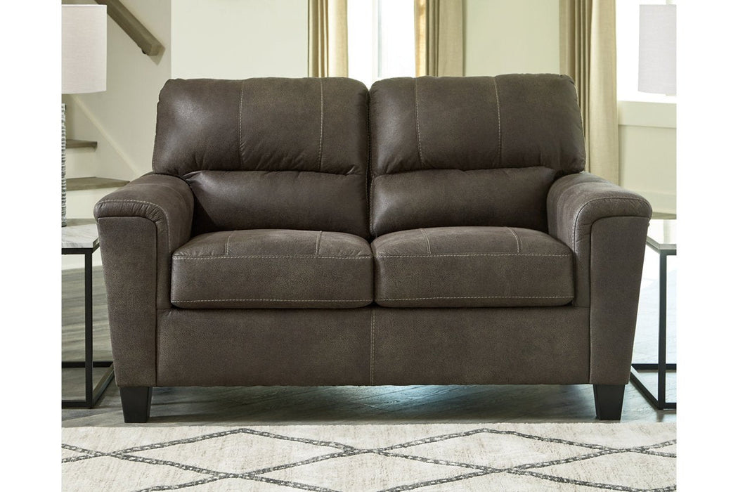 Navi Smoke Loveseat - 9400235 - Lara Furniture