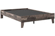 Neilsville Multi Gray Full Platform Bed - EB2120-112 - Lara Furniture