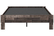 Neilsville Multi Gray Full Platform Bed - EB2120-112 - Lara Furniture