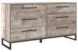 Neilsville Whitewash Dresser - EB2320-131 - Lara Furniture