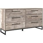 Neilsville Whitewash Dresser - EB2320-131 - Lara Furniture