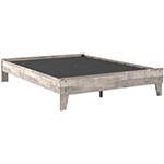 Neilsville Whitewash Queen Platform Bed - EB2320-113 - Lara Furniture