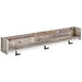 Neilsville Whitewash Wall Mounted Coat Rack with Shelf - EA2320-151 - Lara Furniture