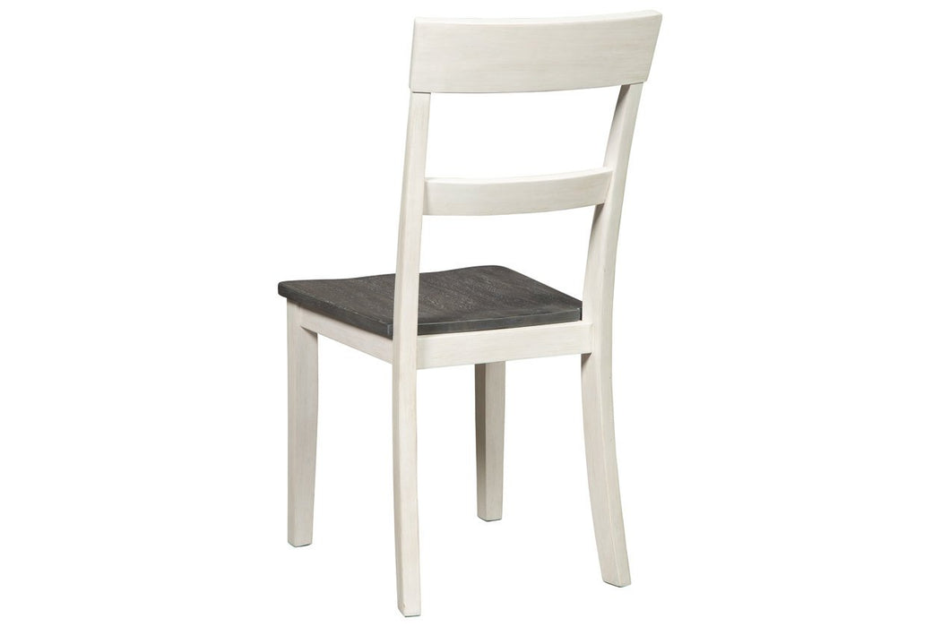 Nelling Two-tone Dining Chair (Set of 2) - D287-01 - Lara Furniture