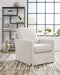 Nenana Next-Gen Nuvella Swivel Glider Accent Chair - A3000644