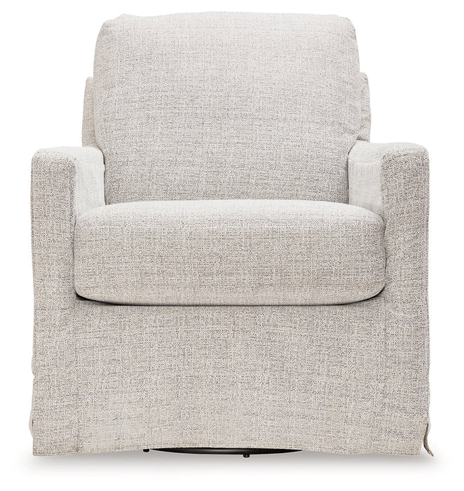 Nenana Next-Gen Nuvella Swivel Glider Accent Chair - A3000644